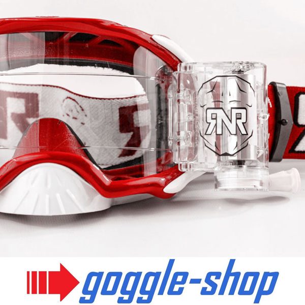 RNR Platinum Motocross Goggles - Red
