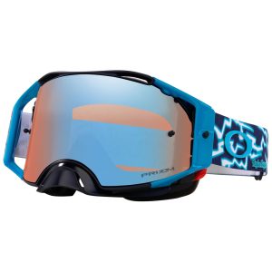 Oakley Airbrake Motocross Goggles - TLD Blue Lightning