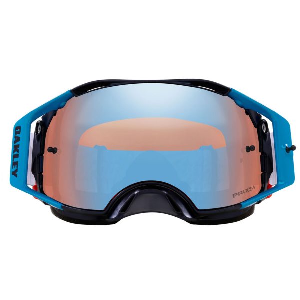 Oakley Airbrake Motocross Goggles - TLD Blue Lightning