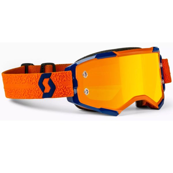 Scott Fury Motocross Goggles - Orange / Grey