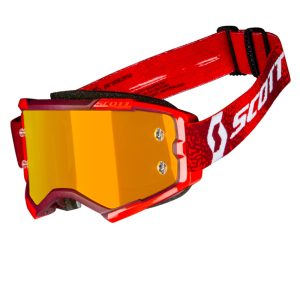 Scott Fury Motocross Goggles - Red