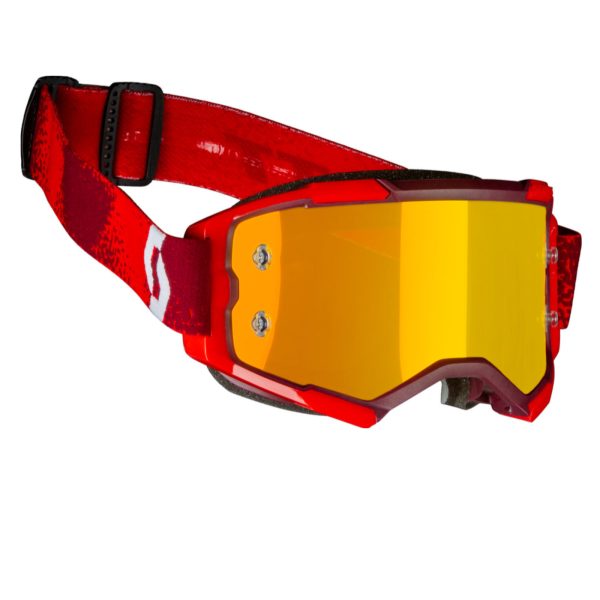 Scott Fury Motocross Goggles - Red