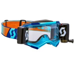Scott Fury WFS Motocross Goggles - Royal Blue / Orange