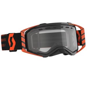 Scott Prospect Motocross Enduro Dual Vented Goggles - Orange / Black