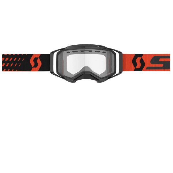 Scott Prospect Motocross Enduro Dual Vented Goggles - Orange / Black