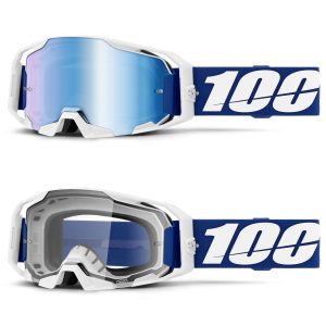 100% ARmatic Motocross Goggles - Blue