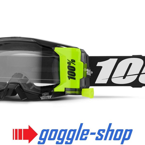 100% ARmatic Forecast Motocross Goggles - Black