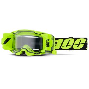 100% ARmatic Forecast Motocross Goggles - Neon Yellow