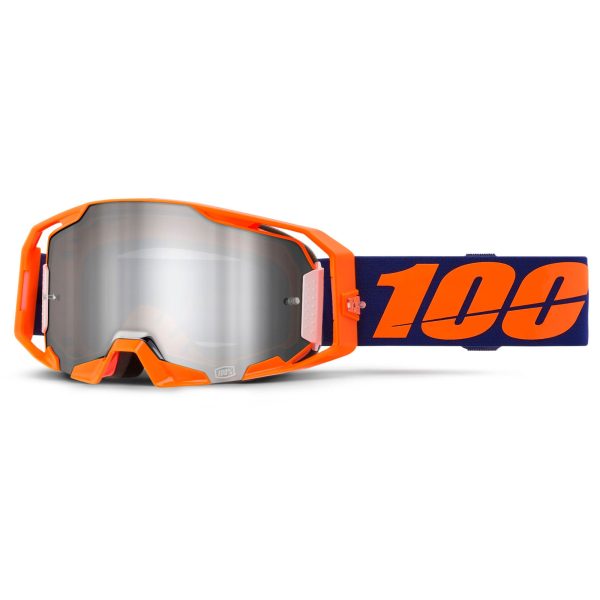 100% ARmatic Motocross Goggles - Neon Orange