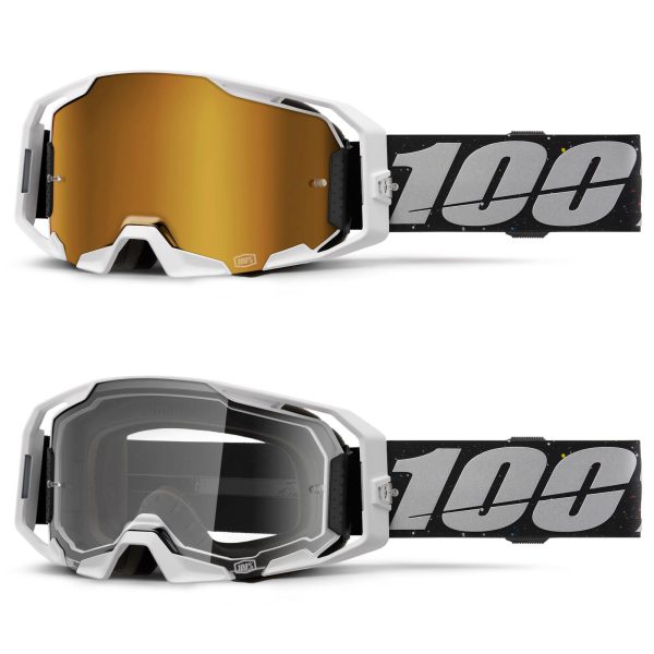 100% ARmatic Motocross Goggles - Rapid Racer