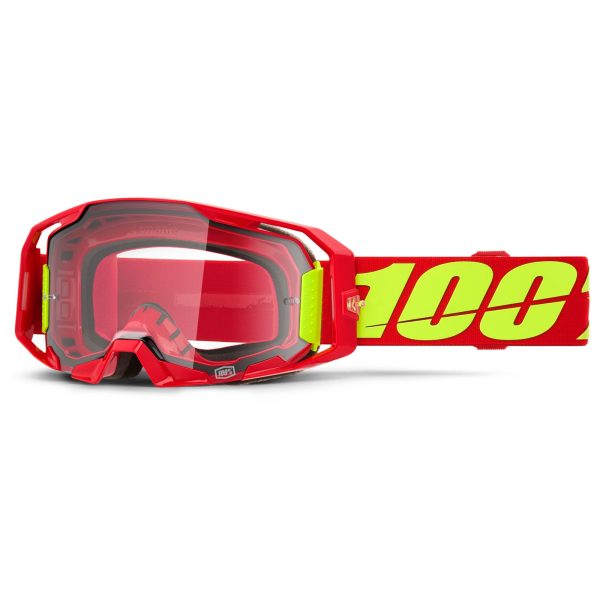 100% ARmatic Motocross Goggles - Red