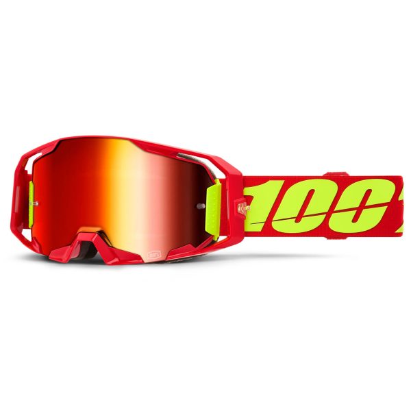 100% ARmatic Motocross Goggles - Red