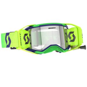 2025 Scott Prospect WFS Motocros Goggles - Midnight Purple / Safety Yellow