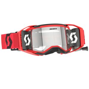 2025 Scott Prospect WFS Motocros Goggles - Red / Black