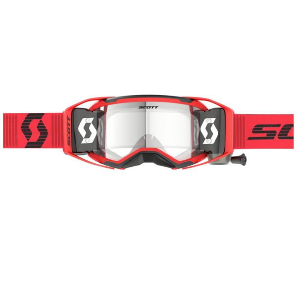 2025 Scott Prospect WFS Motocros Goggles - Red / Black