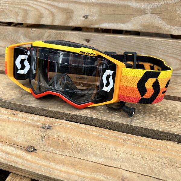 Scott Prospect WFS Roll-Off Goggles - Camo BlackScott Prospect WFS Roll-Off Goggles - Orange Yellow Black